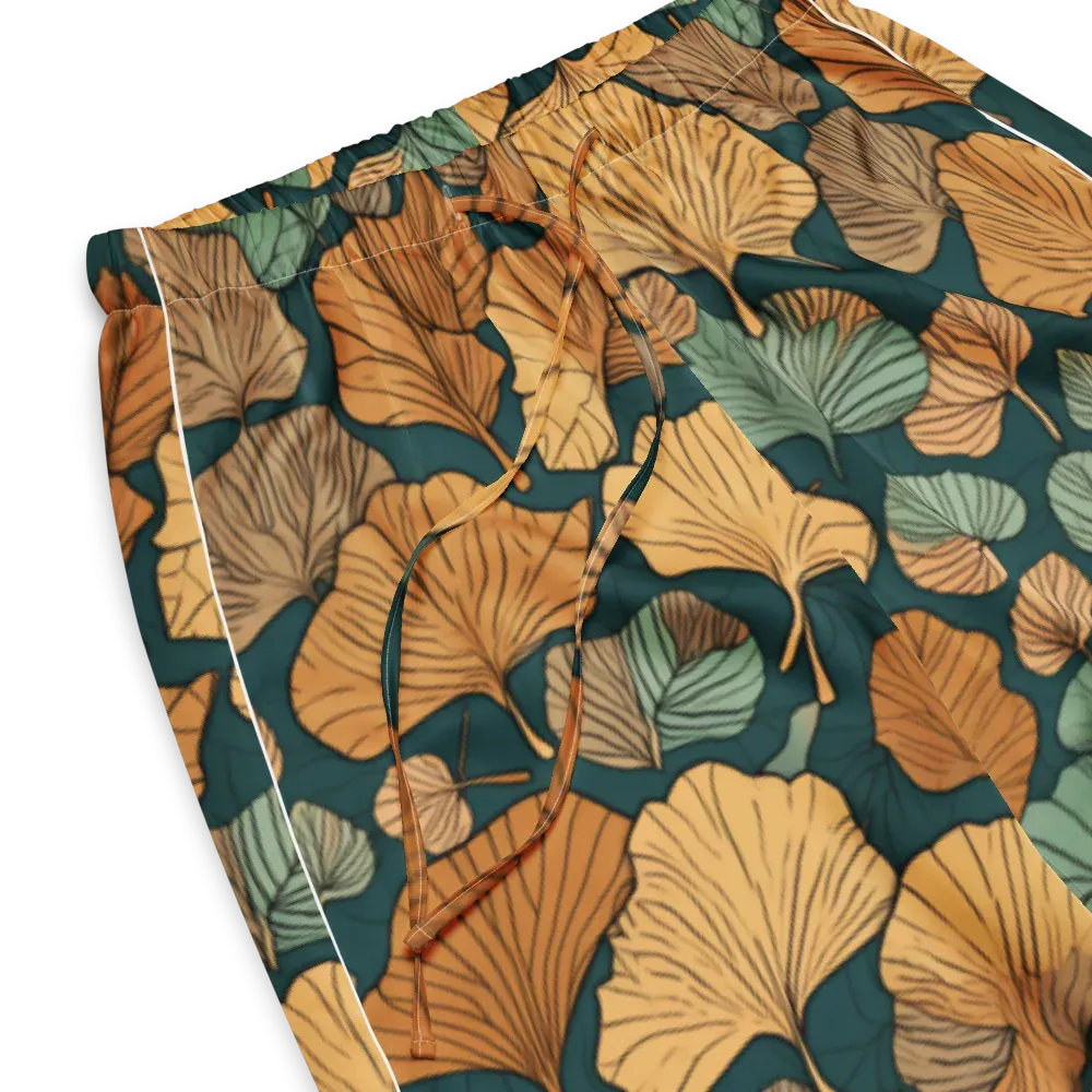 Ginkgo Noir on Women's Pajama Pants — Product details