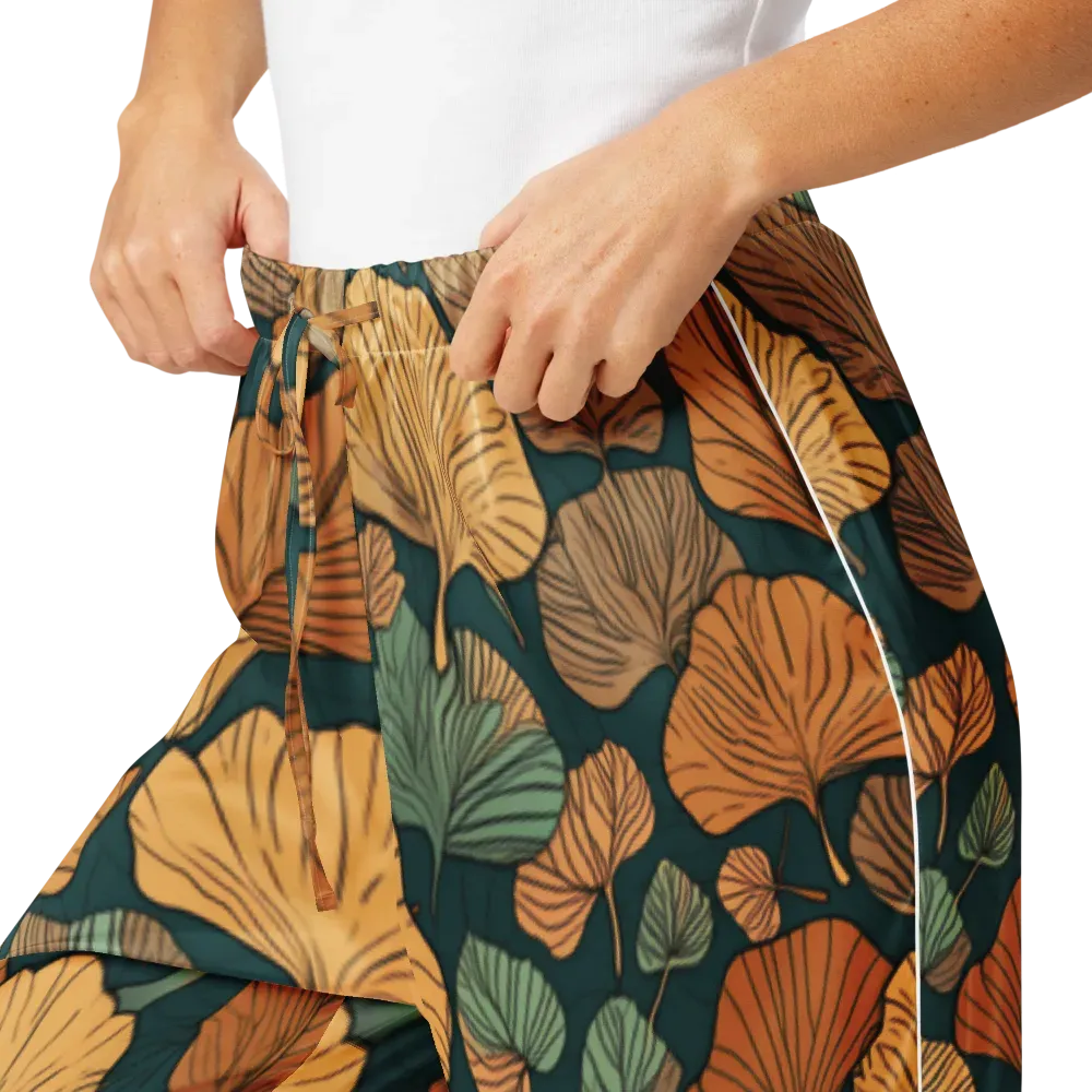 Ginkgo Noir on Women's Pajama Pants — Product details