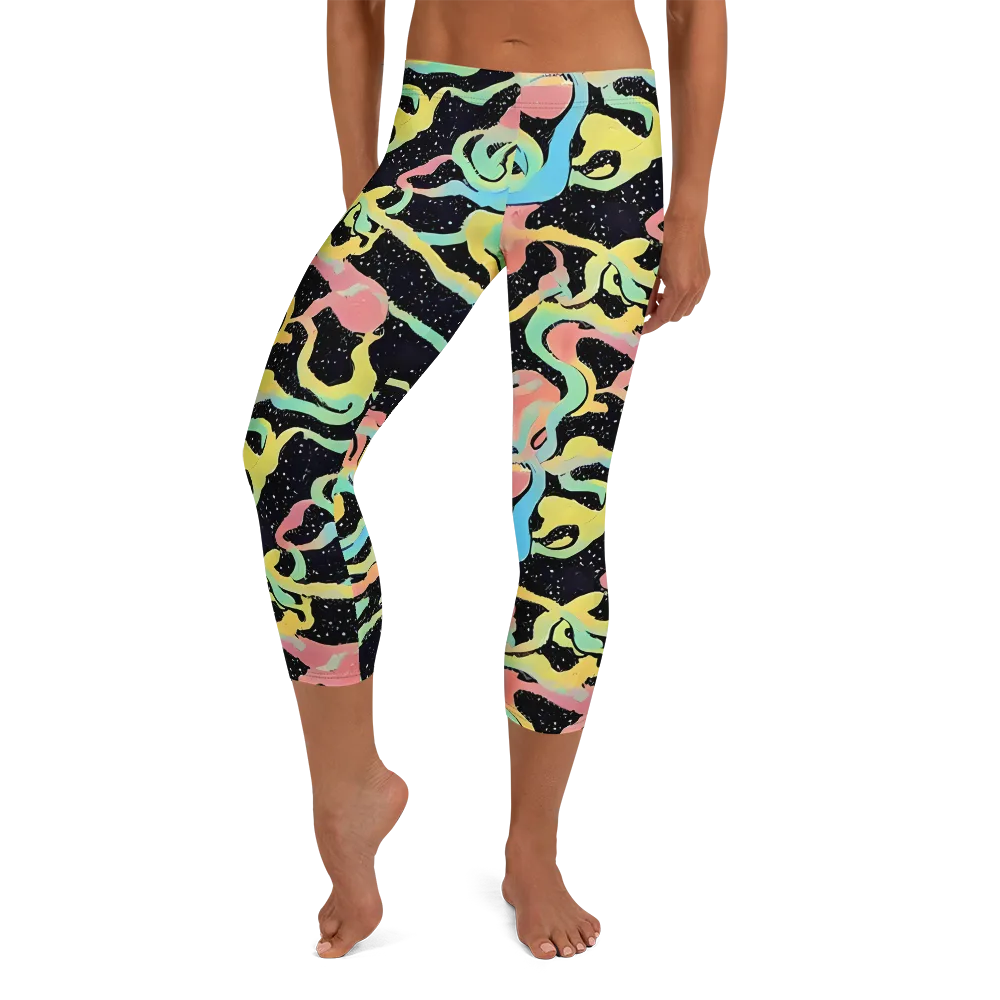 Mcguire Wavelength on Capri Leggings — Front
