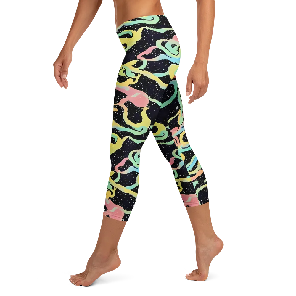 Mcguire Wavelength on Capri Leggings — Left