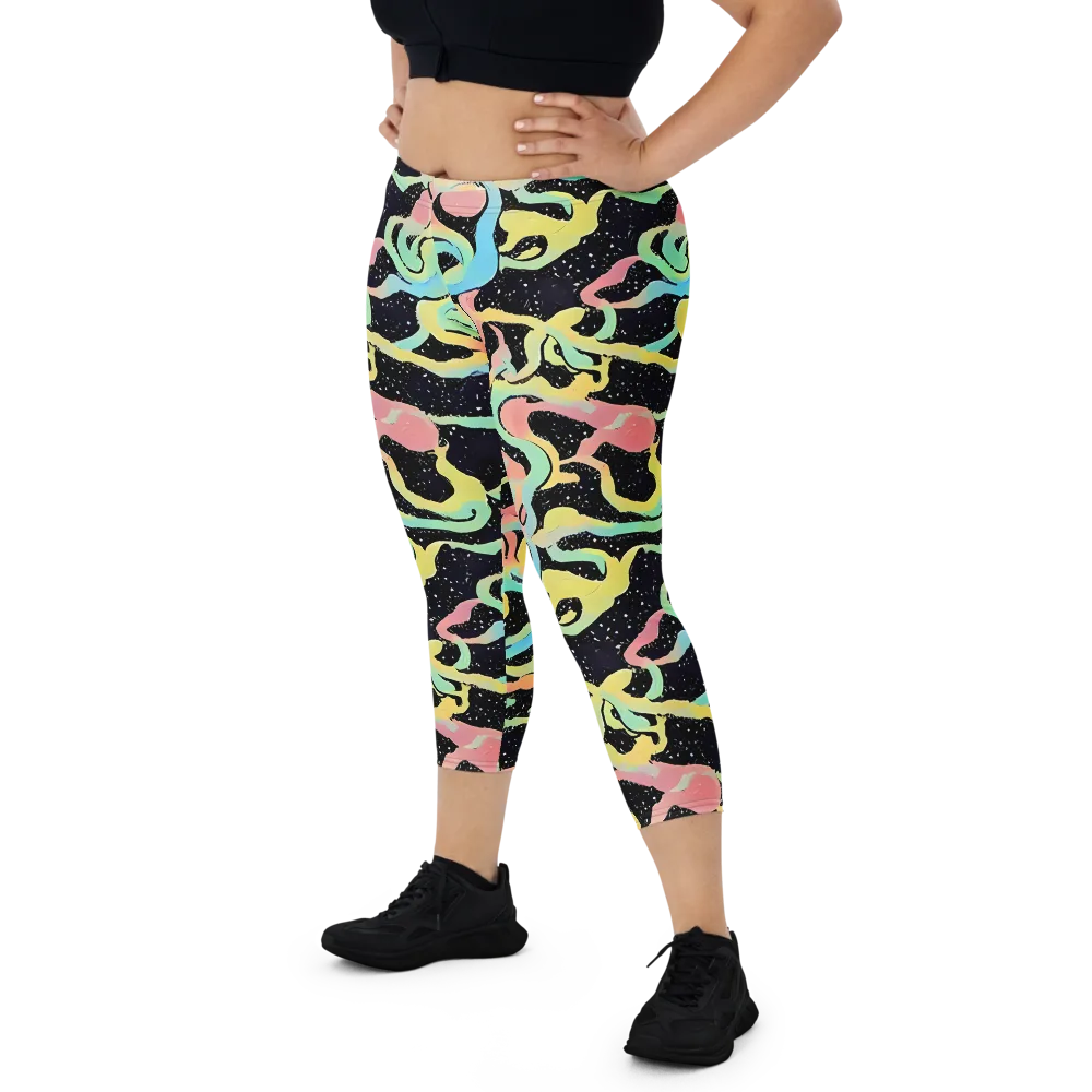 Mcguire Wavelength on Capri Leggings — Front