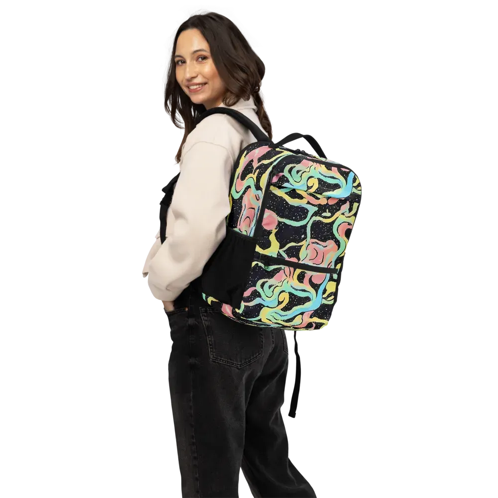 Mcguire Wavelength on Utility Backpack — Back
