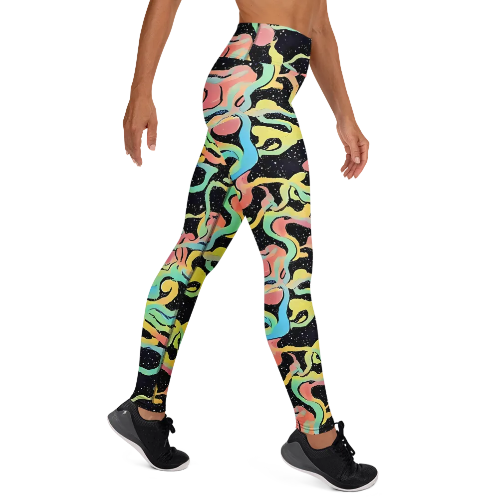 Mcguire Wavelength on Yoga Leggings — Right