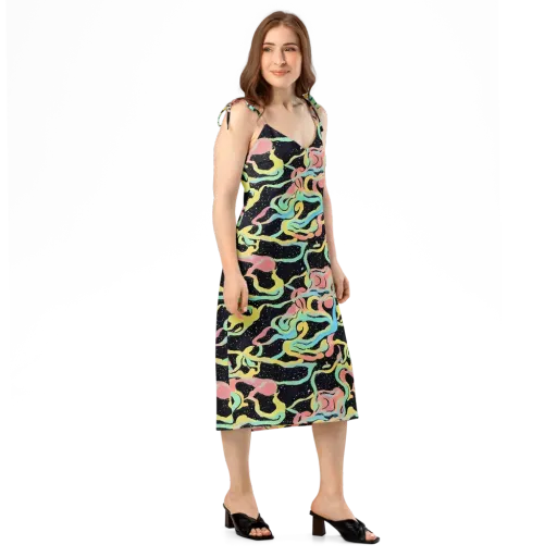 Mcguire Wavelength on a Slip Dress