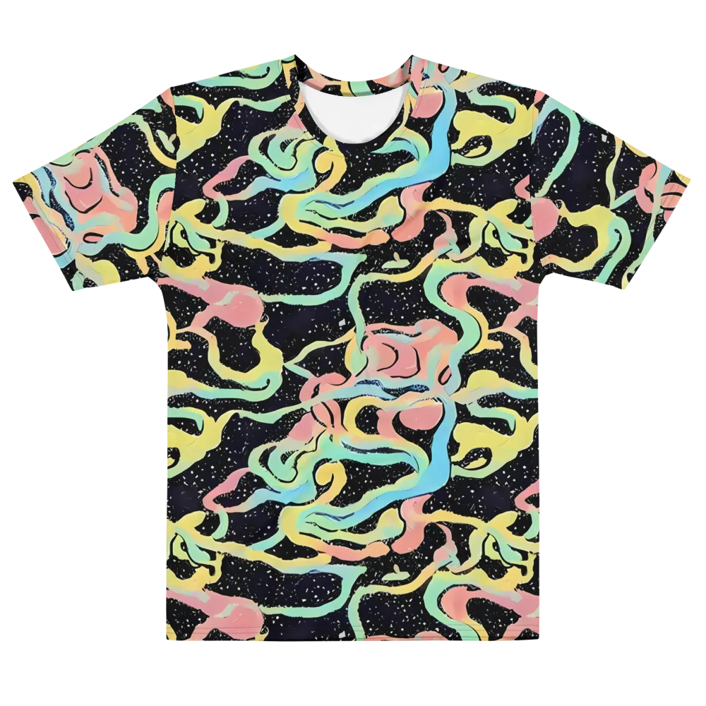 Mcguire Wavelength on Men's Cotton Crew Neck T-Shirt — Front