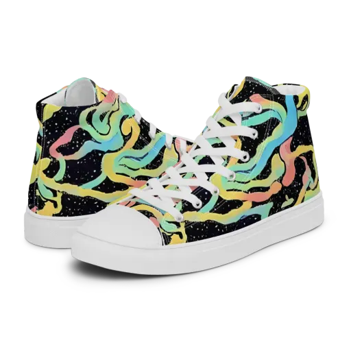 Mcguire Wavelength on a Men's High Top Canvas Shoes