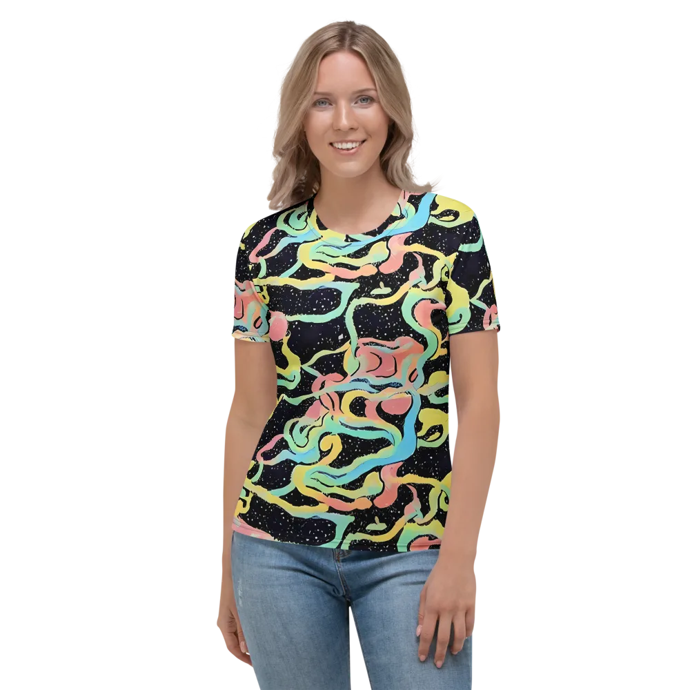 Mcguire Wavelength on Women's Crew Neck T-Shirt — Front