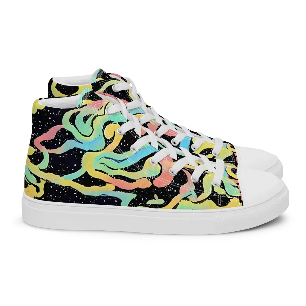 Mcguire Wavelength on Women's High Top Canvas Shoes — Right