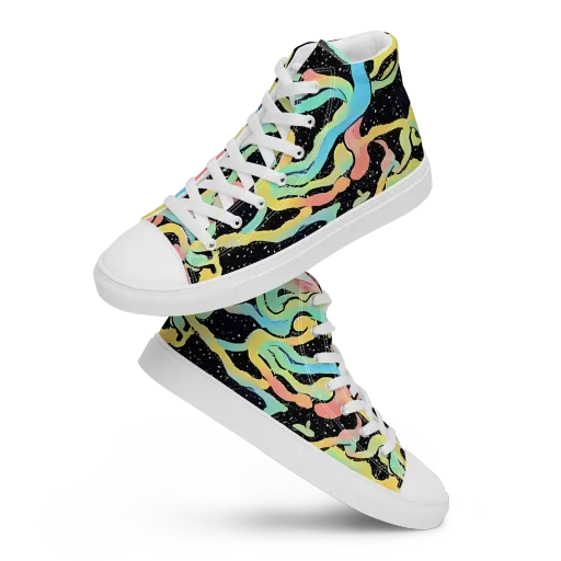Mcguire Wavelength on a Women's High Top Canvas Shoes