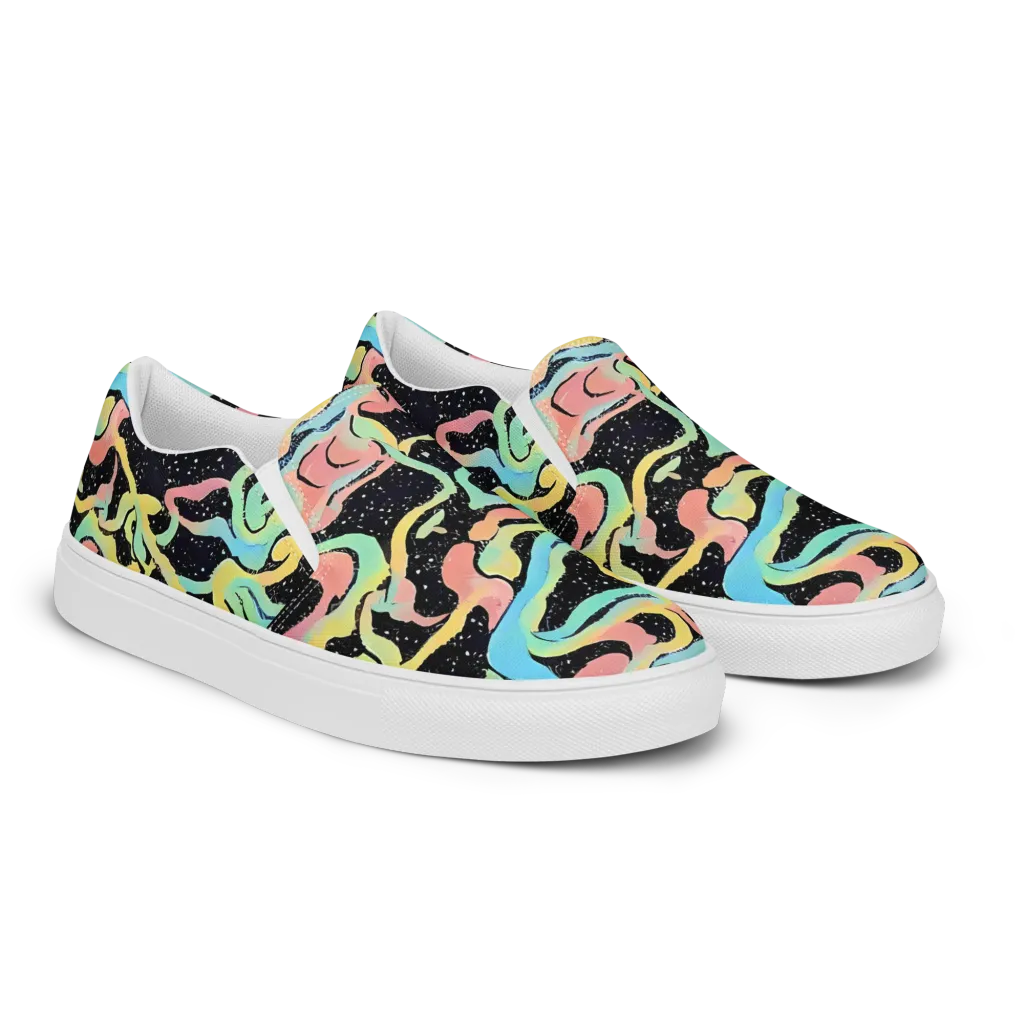 Mcguire Wavelength on Men's Slip-On Canvas Shoes — Right Front