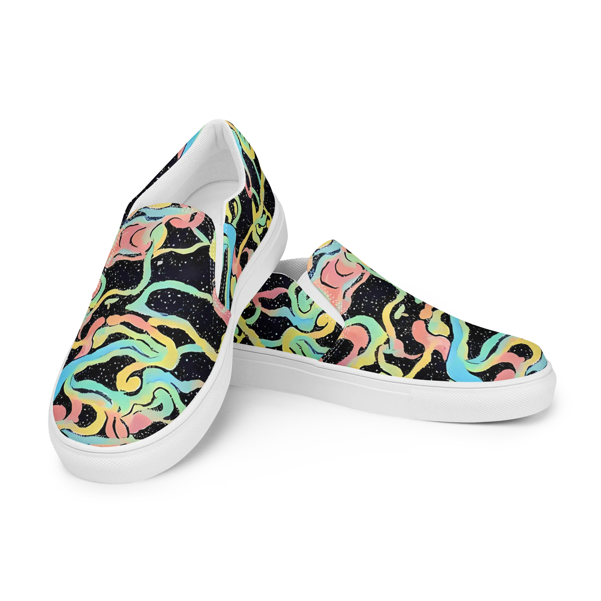 Mcguire Wavelength on Men's Slip-On Canvas Shoes — Left Front