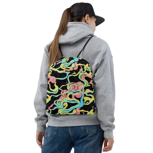 Mcguire Wavelength on a Drawstring Bag