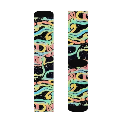 Mcguire Wavelength on a Socks
