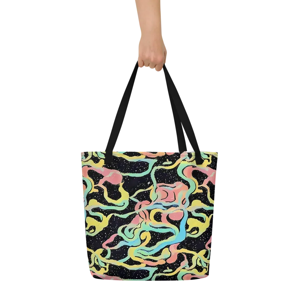 Mcguire Wavelength on Large Tote Bag W/ Pocket — Front