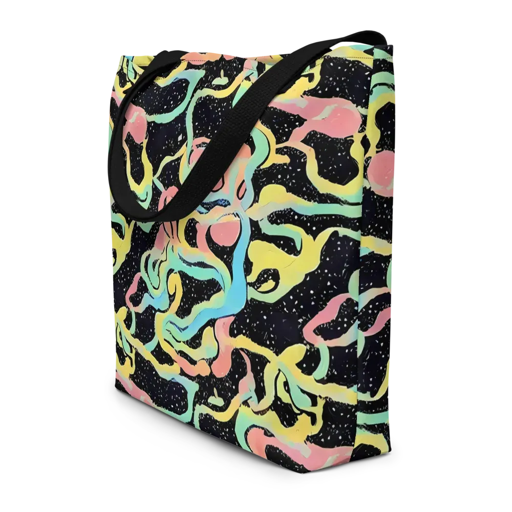 Mcguire Wavelength on Large Tote Bag W/ Pocket — Front