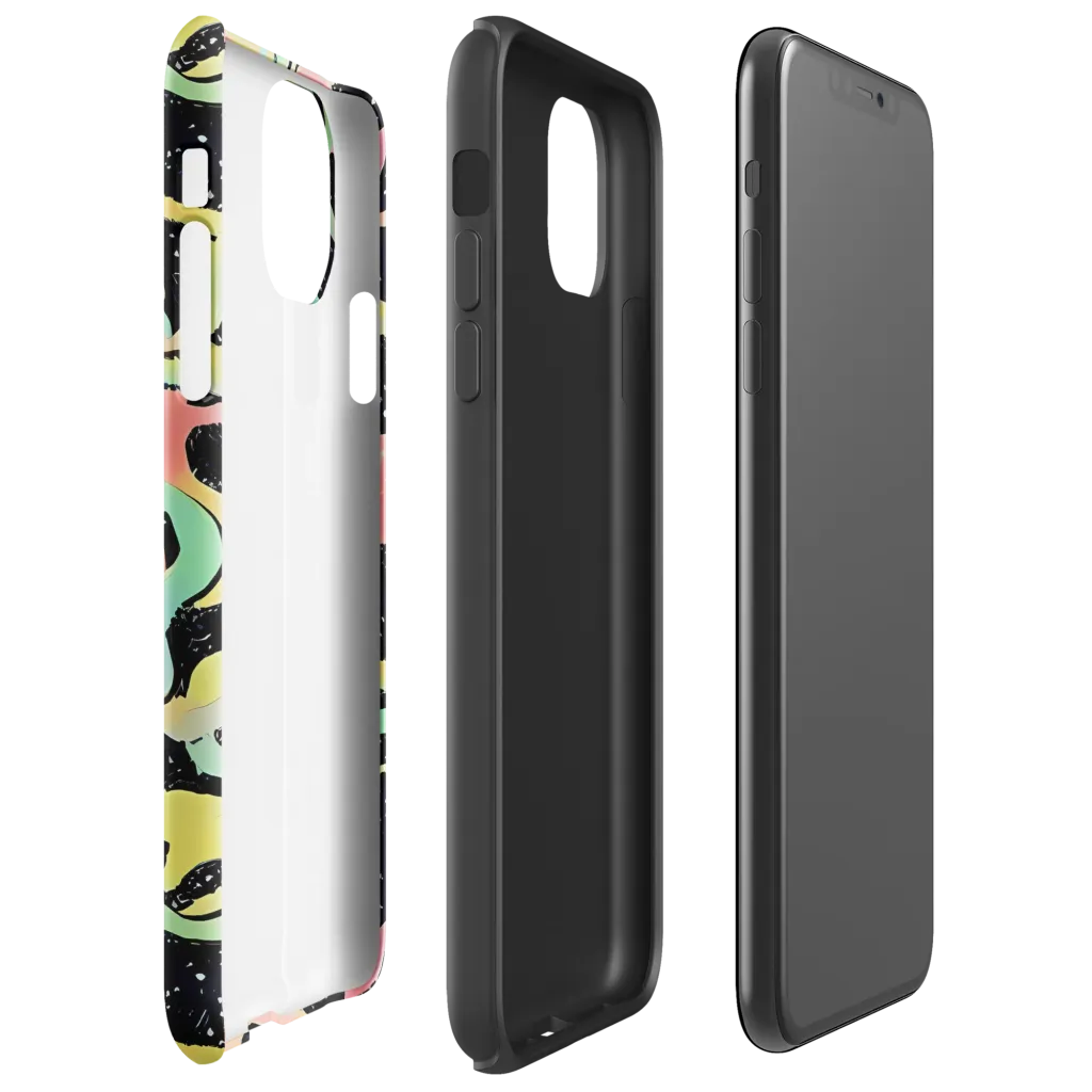 Mcguire Wavelength on Tough Case for iPhone® — Right