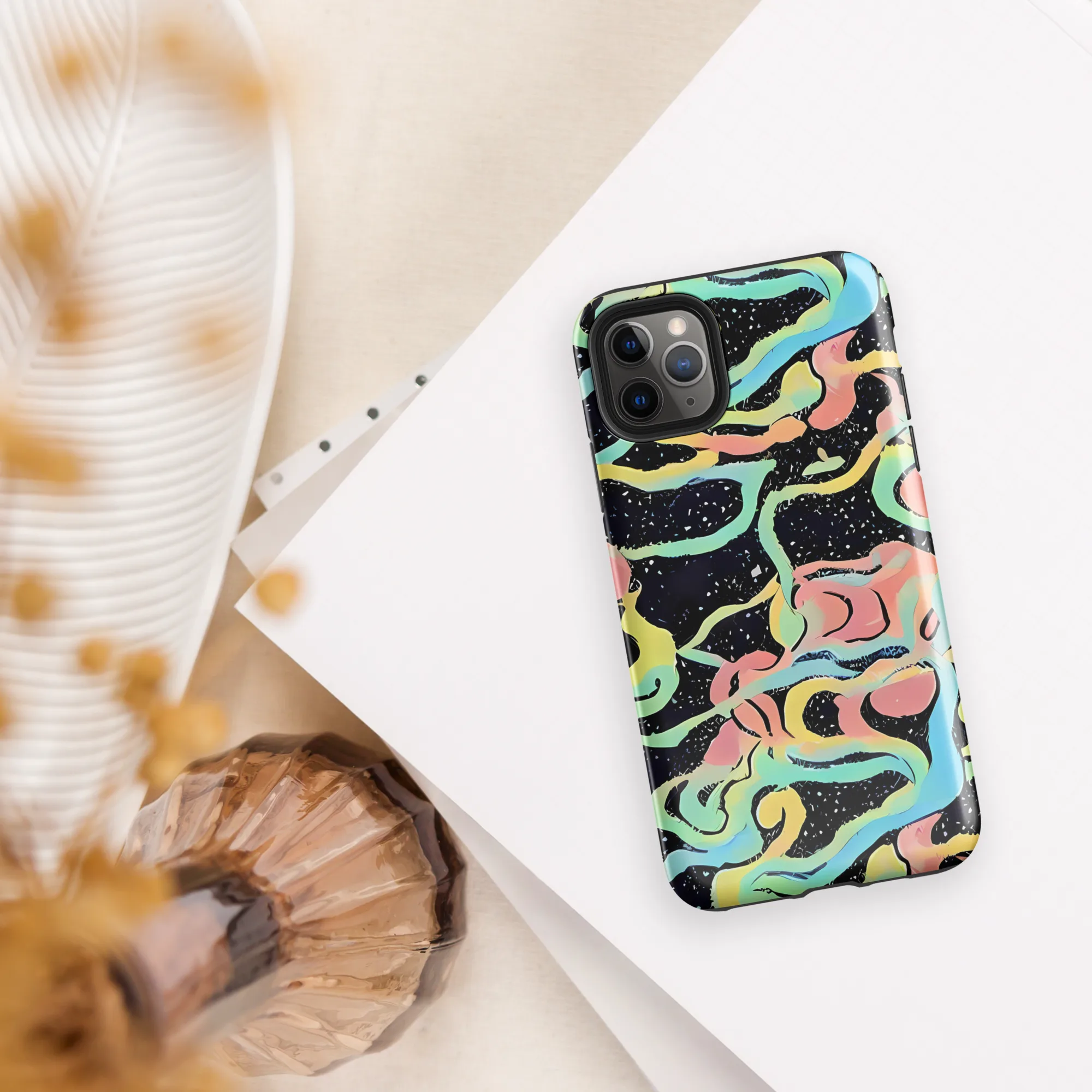 Mcguire Wavelength on Tough Case for iPhone® — Front
