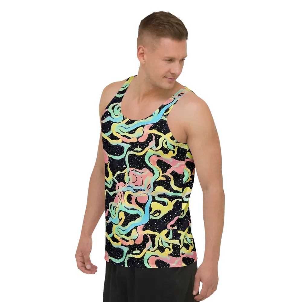 Mcguire Wavelength on Men's Tank Top — Left Front
