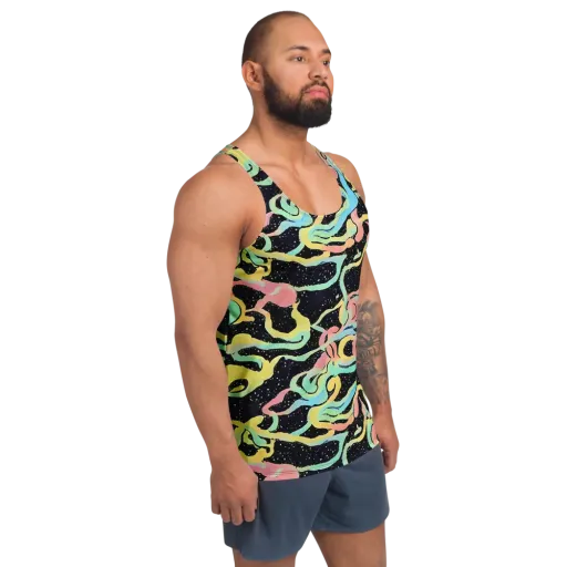Mcguire Wavelength on a Men's Tank Top