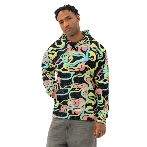 Mcguire Wavelength on a Cotton Hoodie