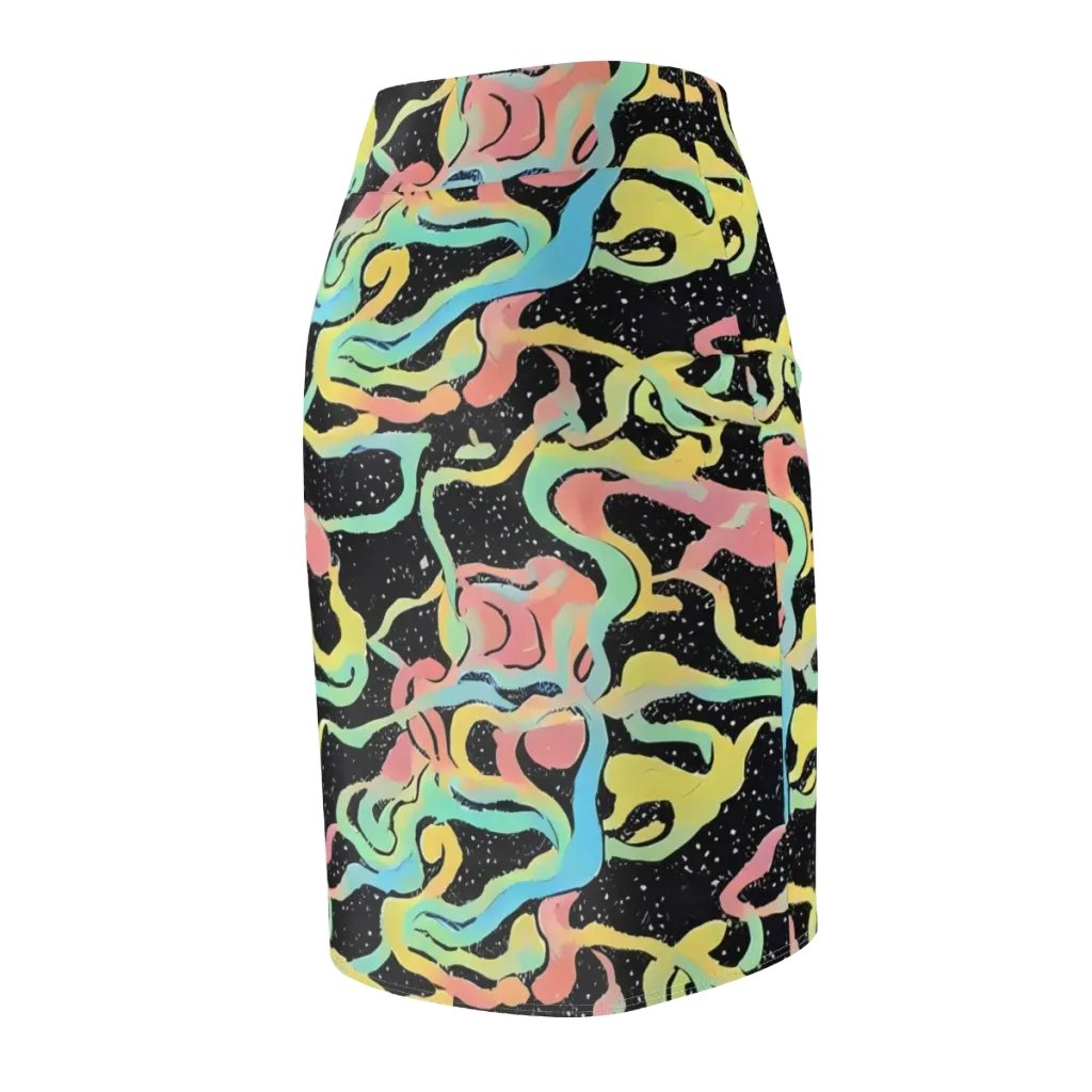 Mcguire Wavelength on Pencil Skirt — Back Side