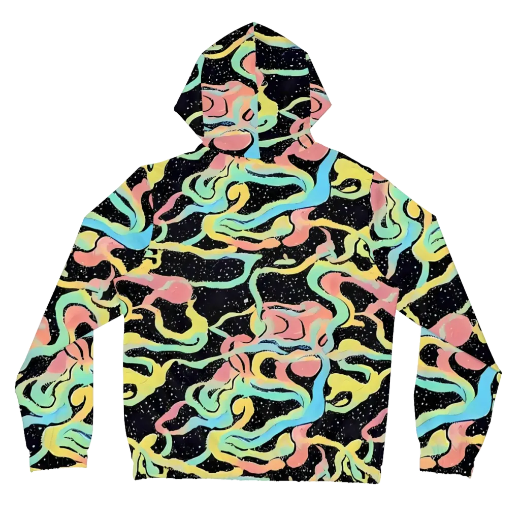 Mcguire Wavelength on Women's Full-Zip Hoodie — Back