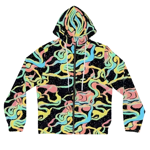 Mcguire Wavelength on a Women's Full-Zip Hoodie