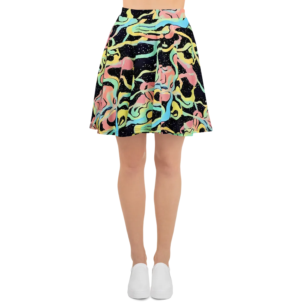 Mcguire Wavelength on Skater Skirt — Front