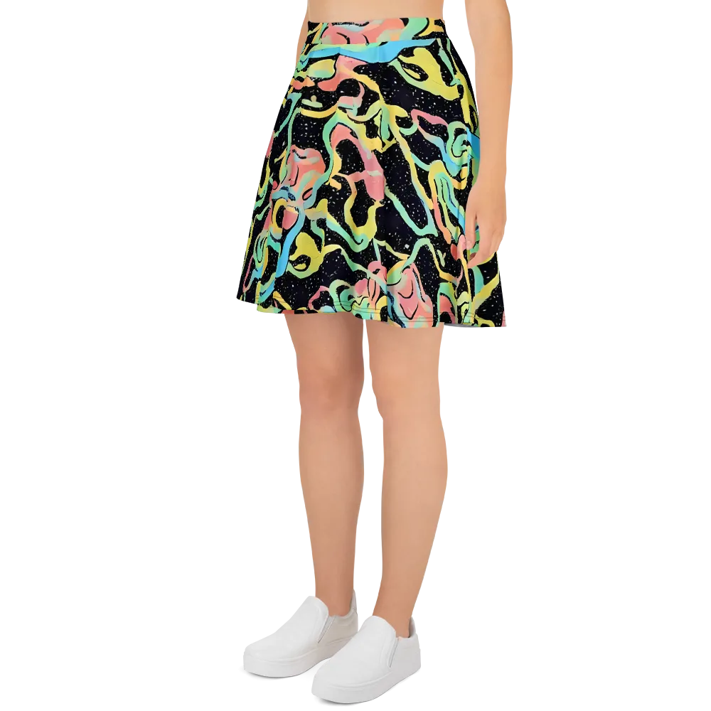 Mcguire Wavelength on Skater Skirt — Left