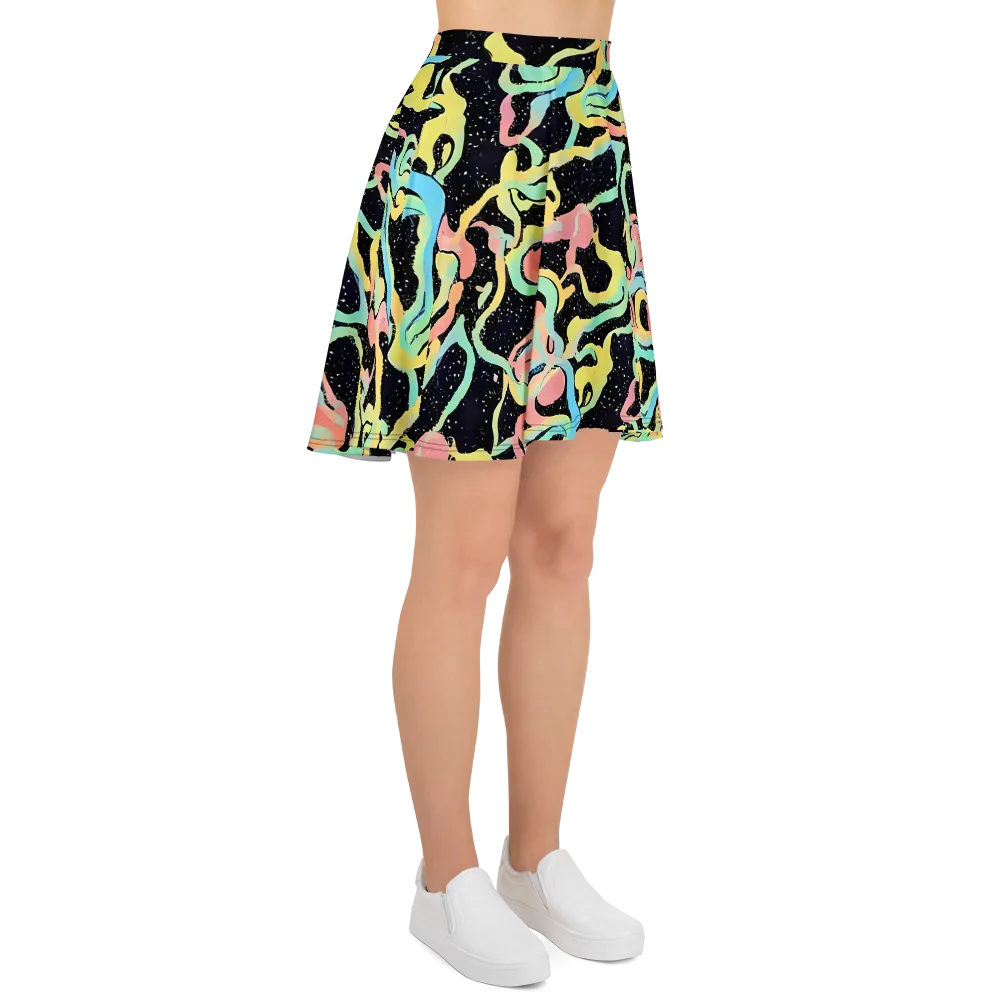 Mcguire Wavelength on Skater Skirt — Right
