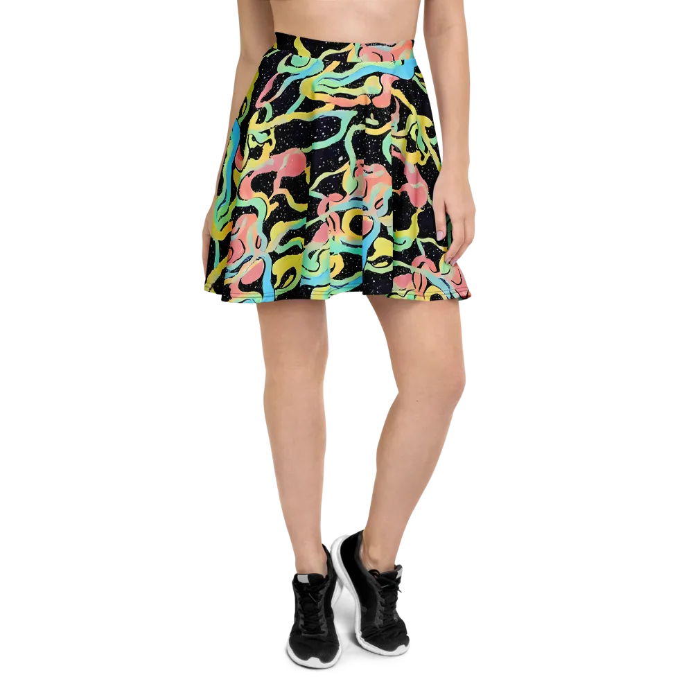 Mcguire Wavelength on Skater Skirt — Front