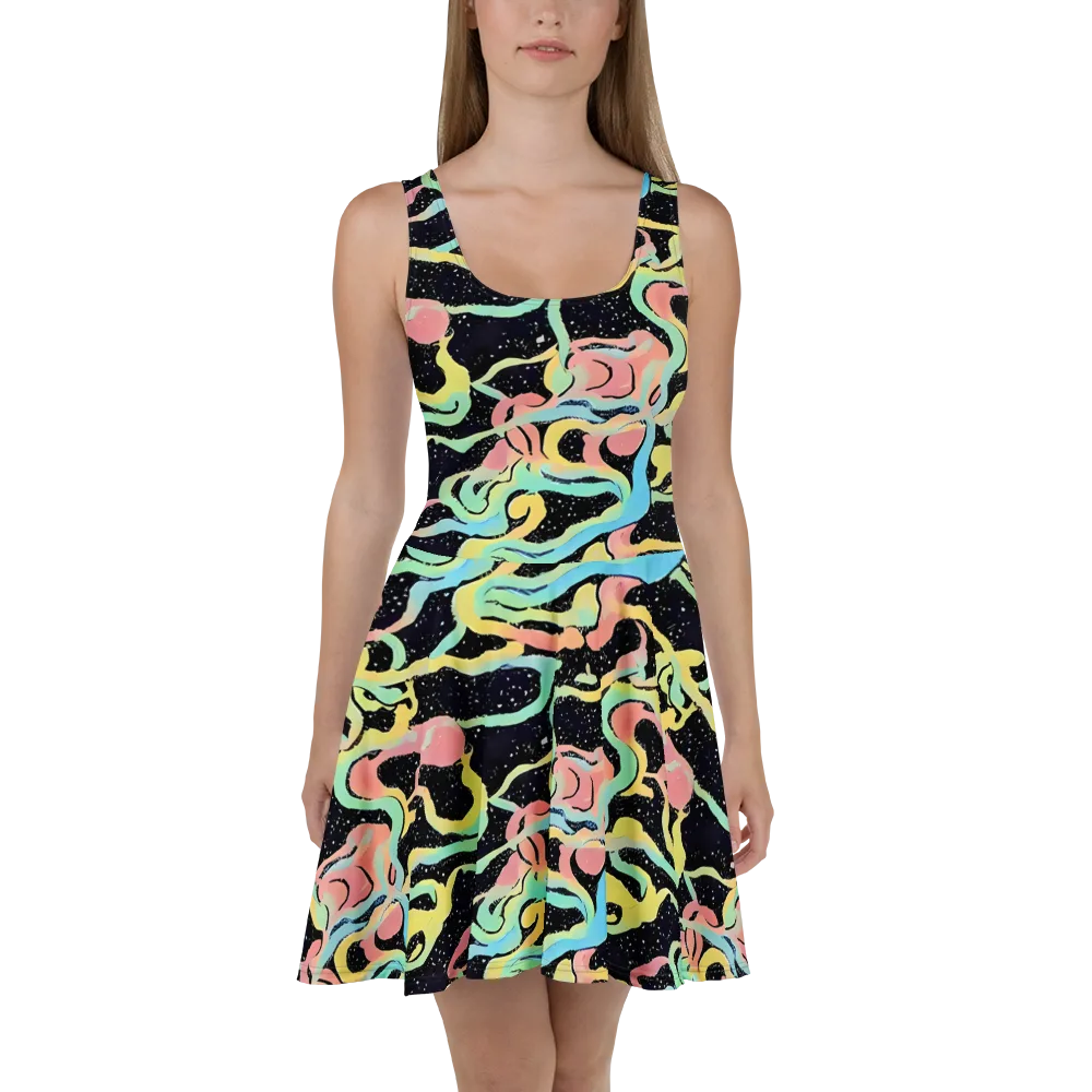Mcguire Wavelength on Skater Dress — Front