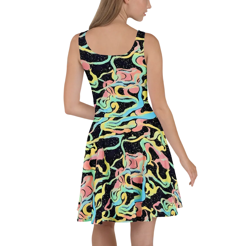 Mcguire Wavelength on Skater Dress — Back