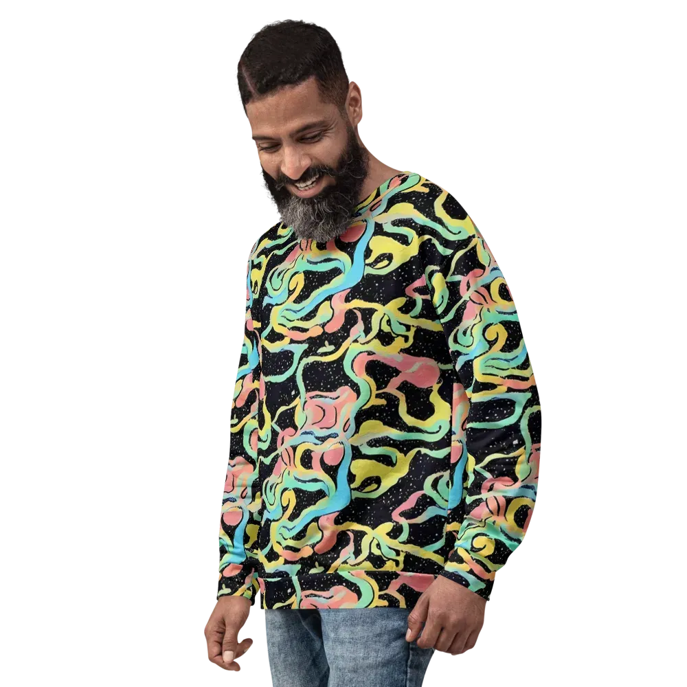Mcguire Wavelength on Sweatshirt — Left Front