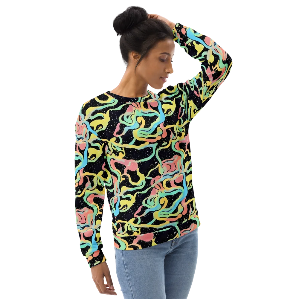 Mcguire Wavelength on Sweatshirt — Right Front