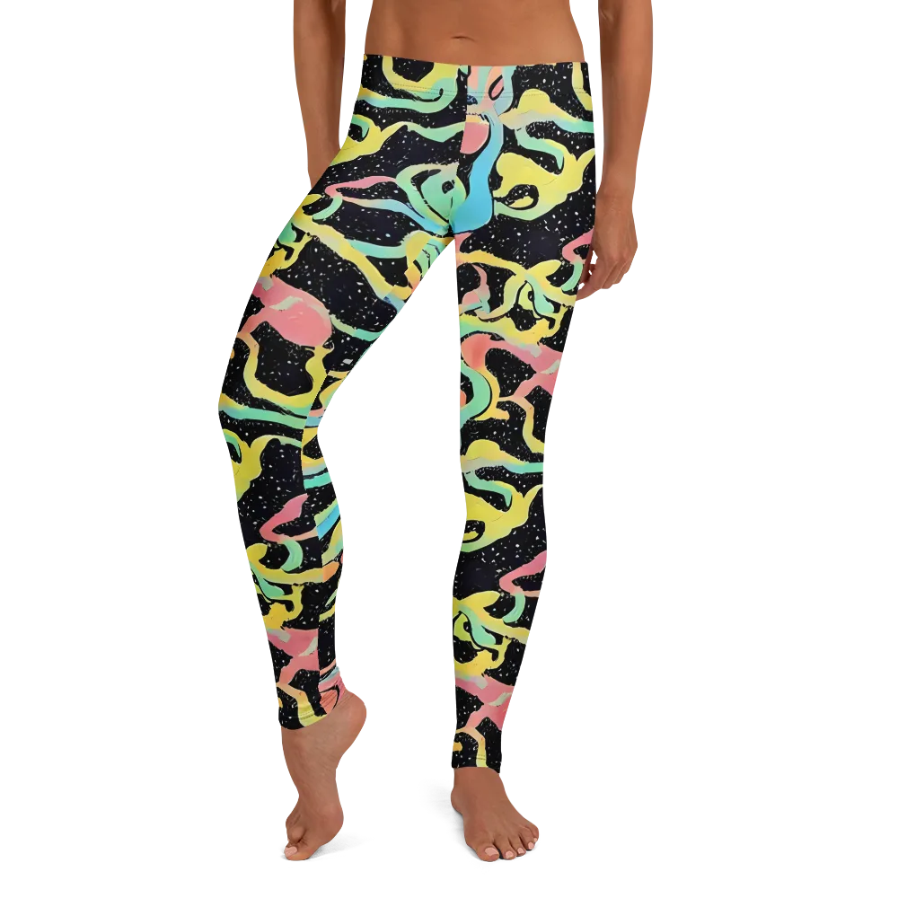 Mcguire Wavelength on Leggings — Front