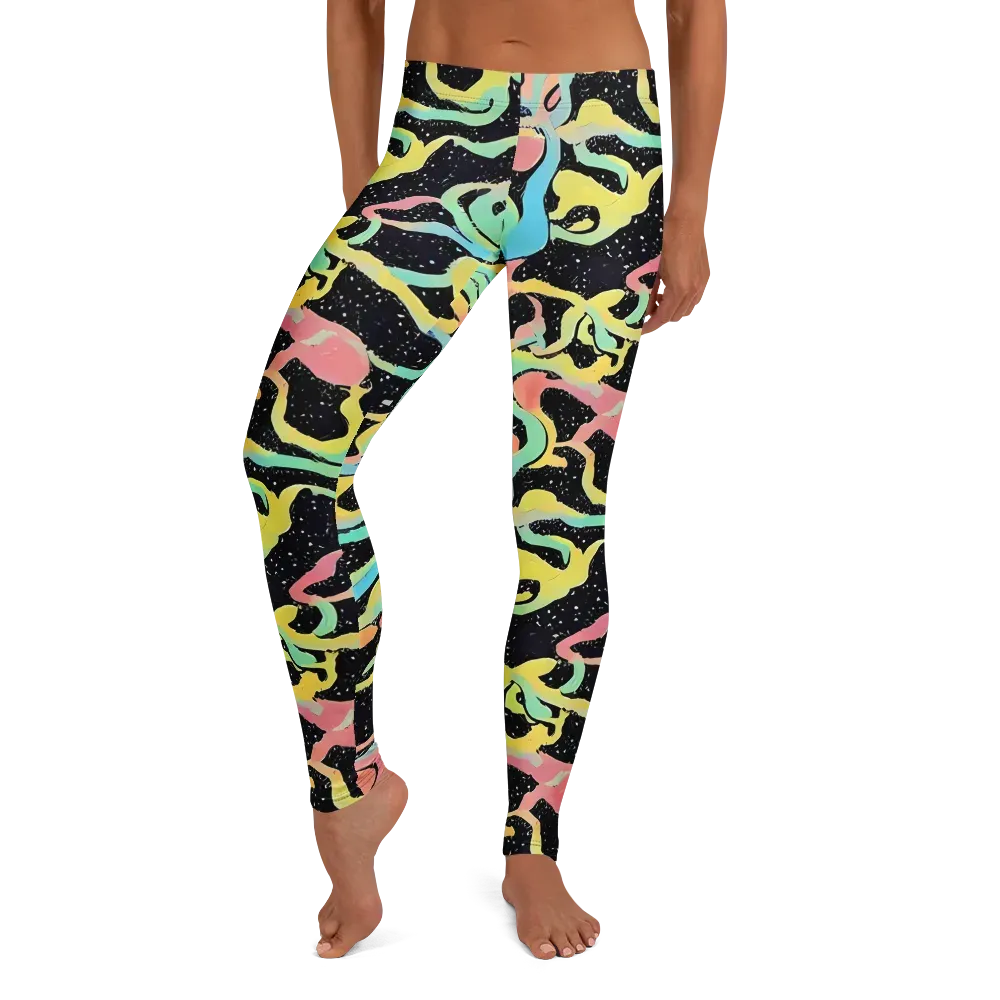 Mcguire Wavelength on Leggings — Front