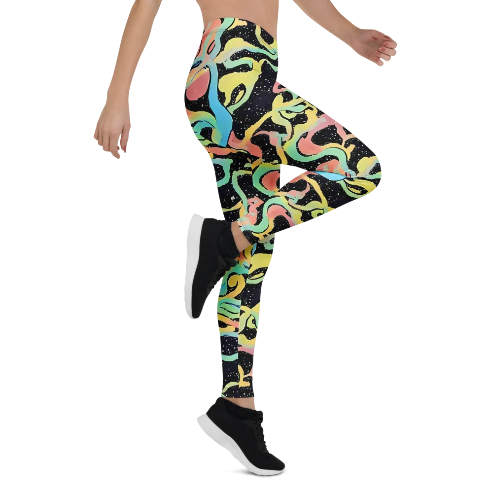 Mcguire Wavelength on Leggings — Right