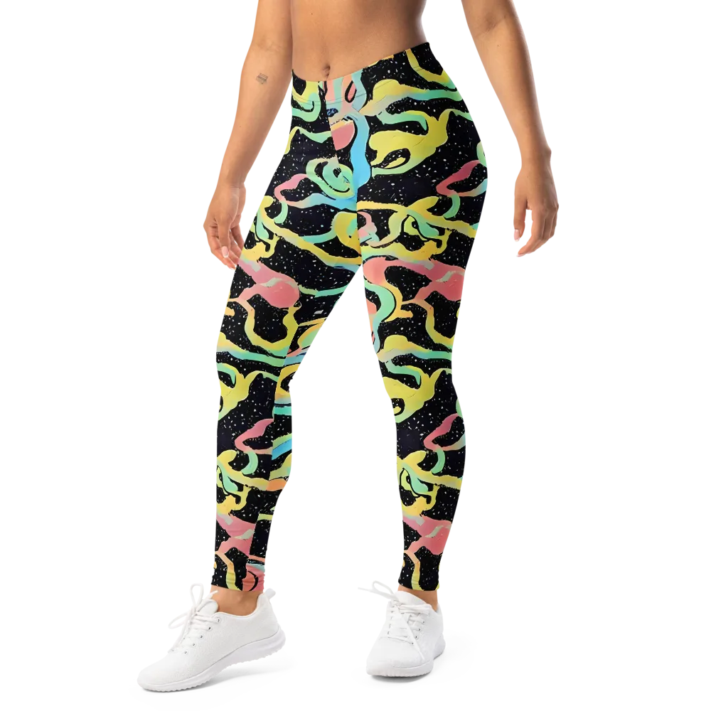 Mcguire Wavelength on Leggings — Left Front