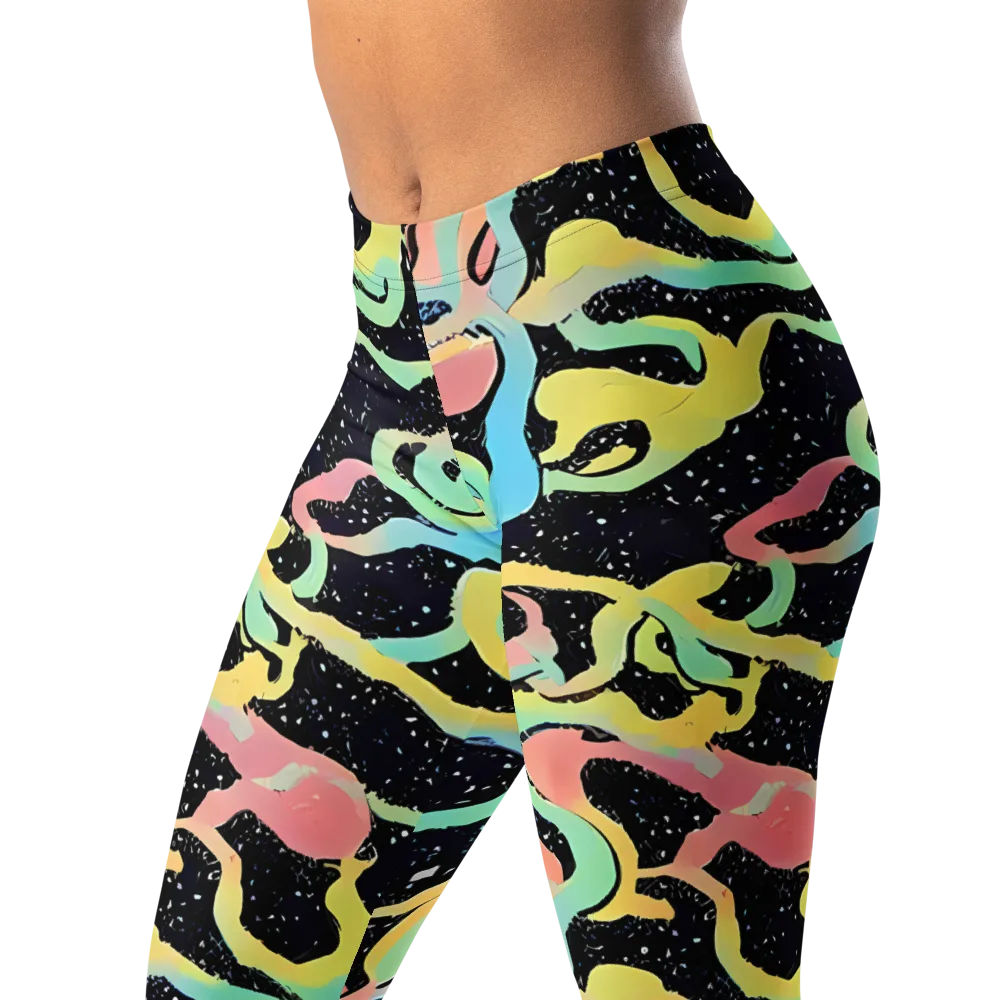 Mcguire Wavelength on Leggings — Left Front