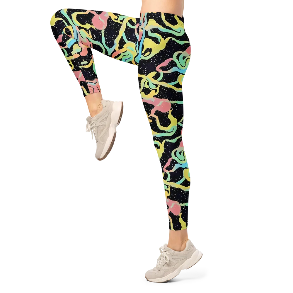 Mcguire Wavelength on Leggings — Left
