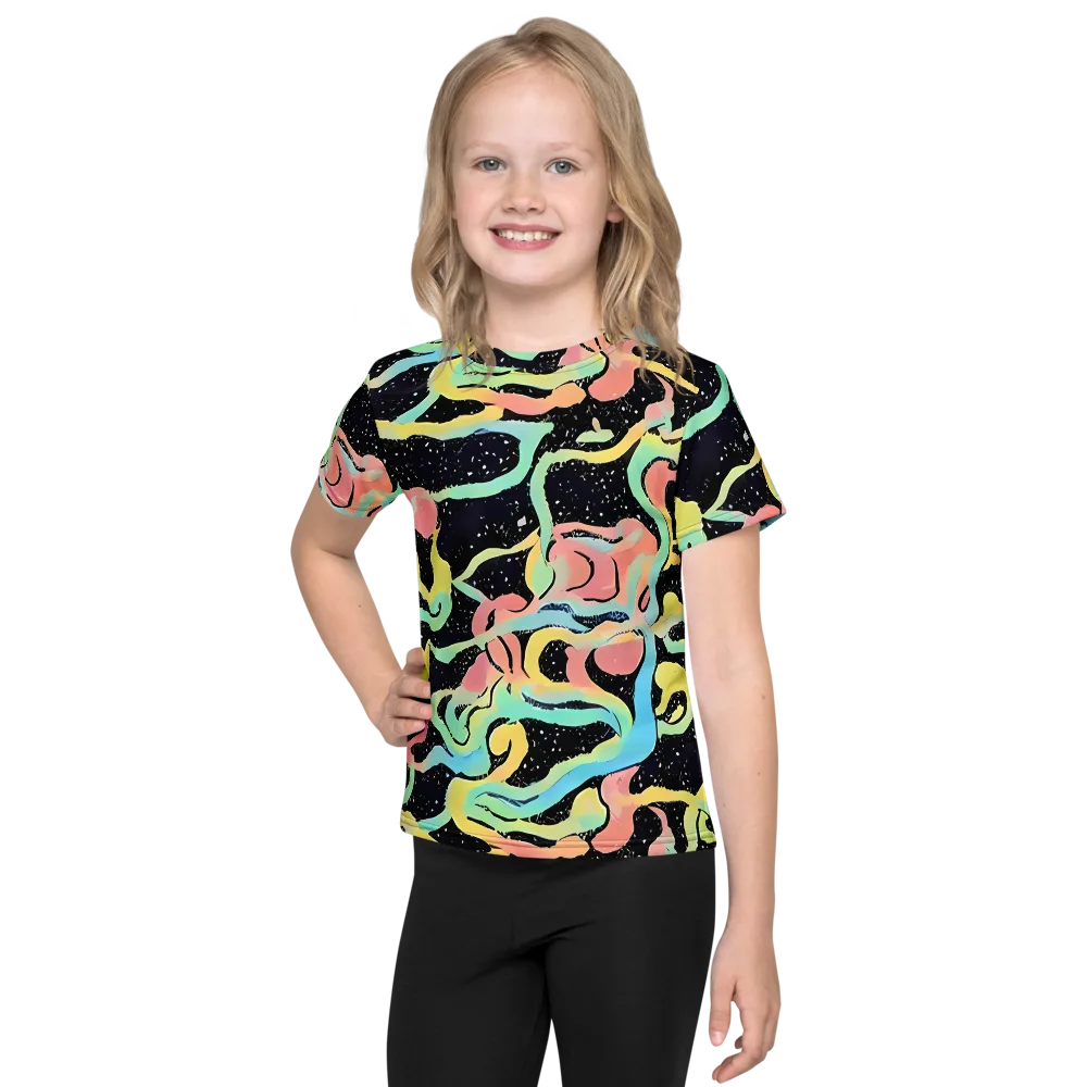 Mcguire Wavelength on Kids Crew Neck T-Shirt — Front