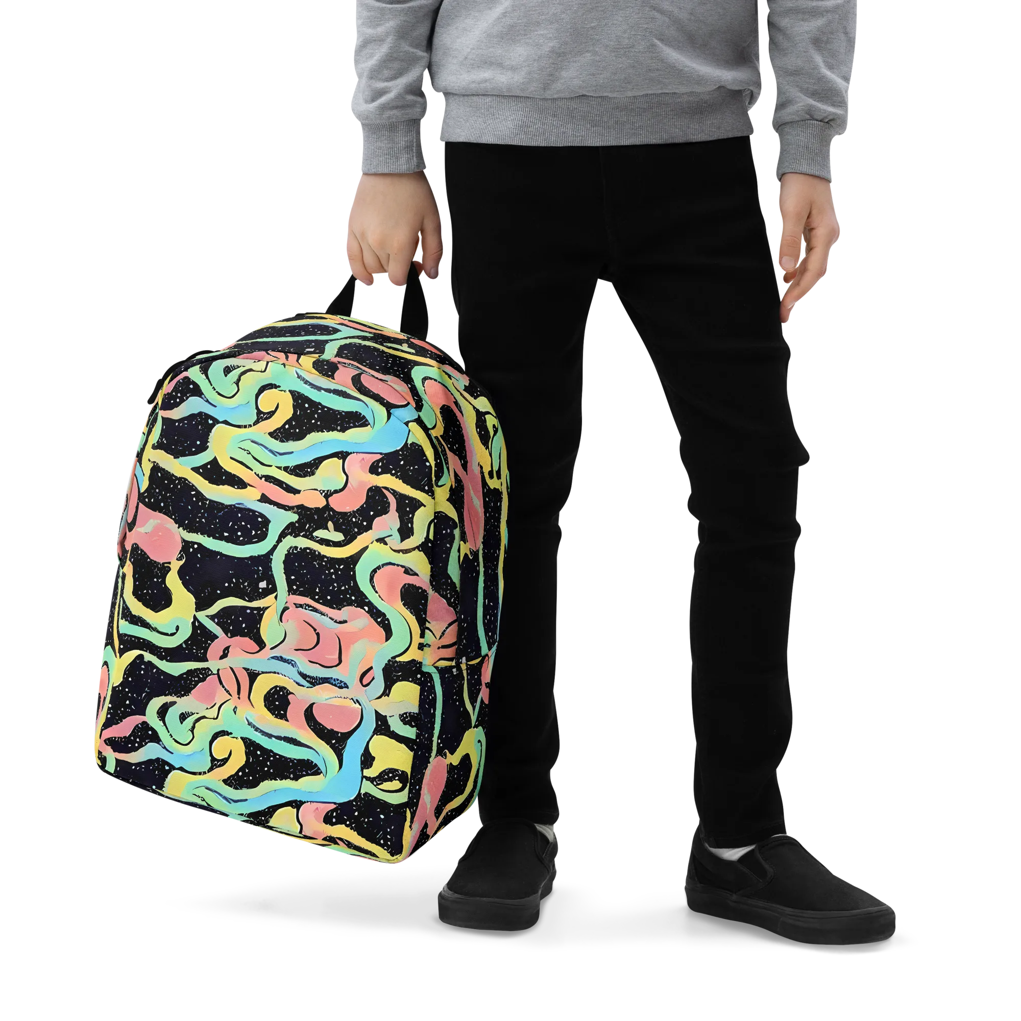 Mcguire Wavelength on Minimalist Backpack — Zoomed-in