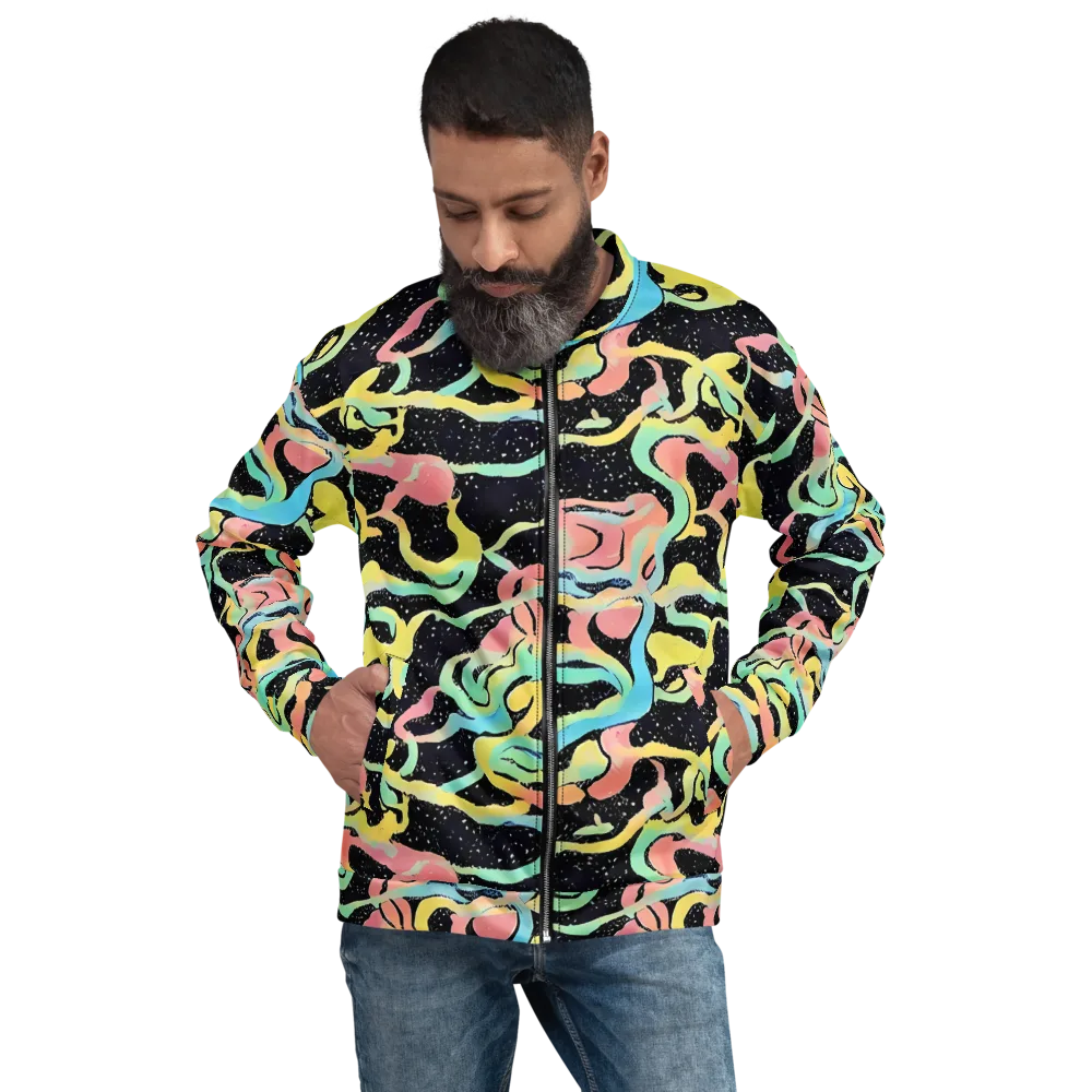 Mcguire Wavelength on Bomber Jacket — Front