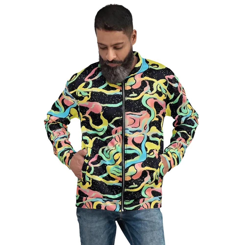 Mcguire Wavelength on Bomber Jacket — Front