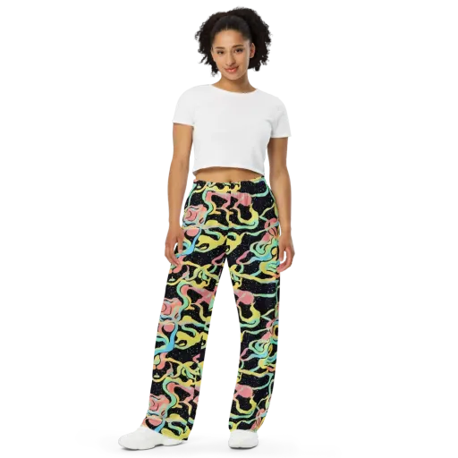 Mcguire Wavelength on a Wide-Leg Pants