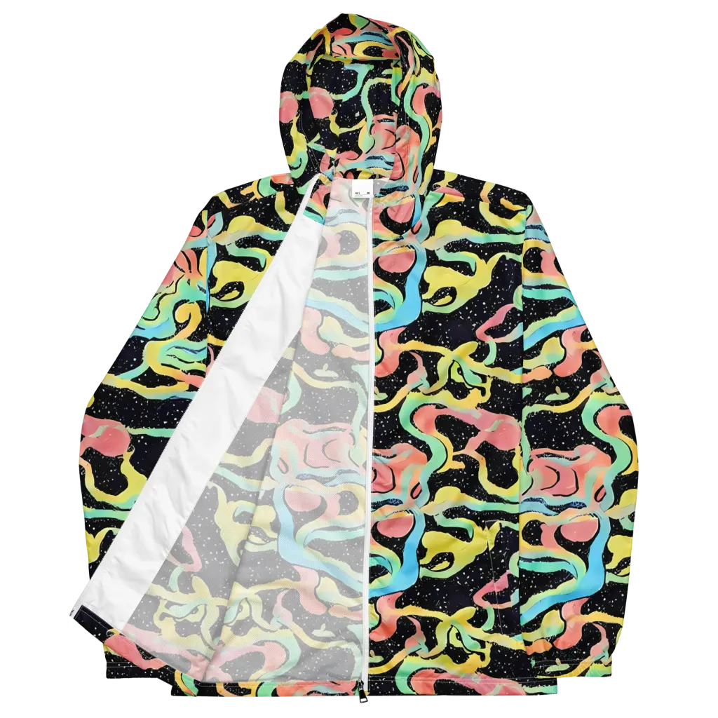 Mcguire Wavelength on Men's Windbreaker — Front