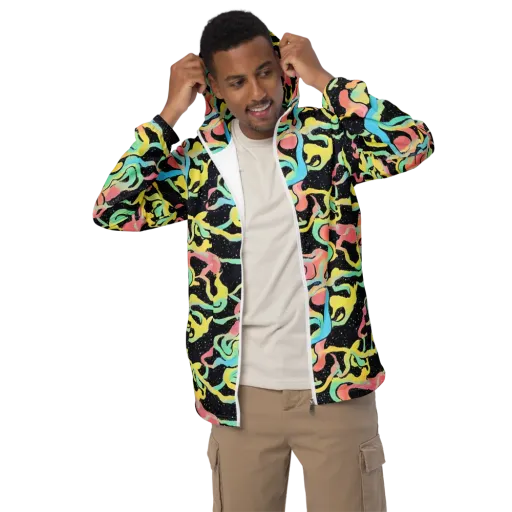 Mcguire Wavelength on a Men's Windbreaker