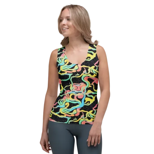 Mcguire Wavelength on a Women's Tank Top