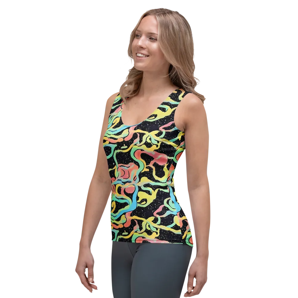 Mcguire Wavelength on Women's Tank Top — Left Front